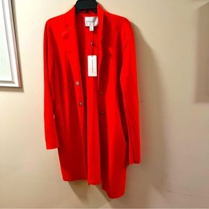 Orange blazer Carolina Belle women’s L